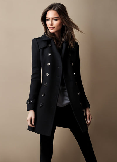 Gabriella - Cappotto Affusolato di Lusso