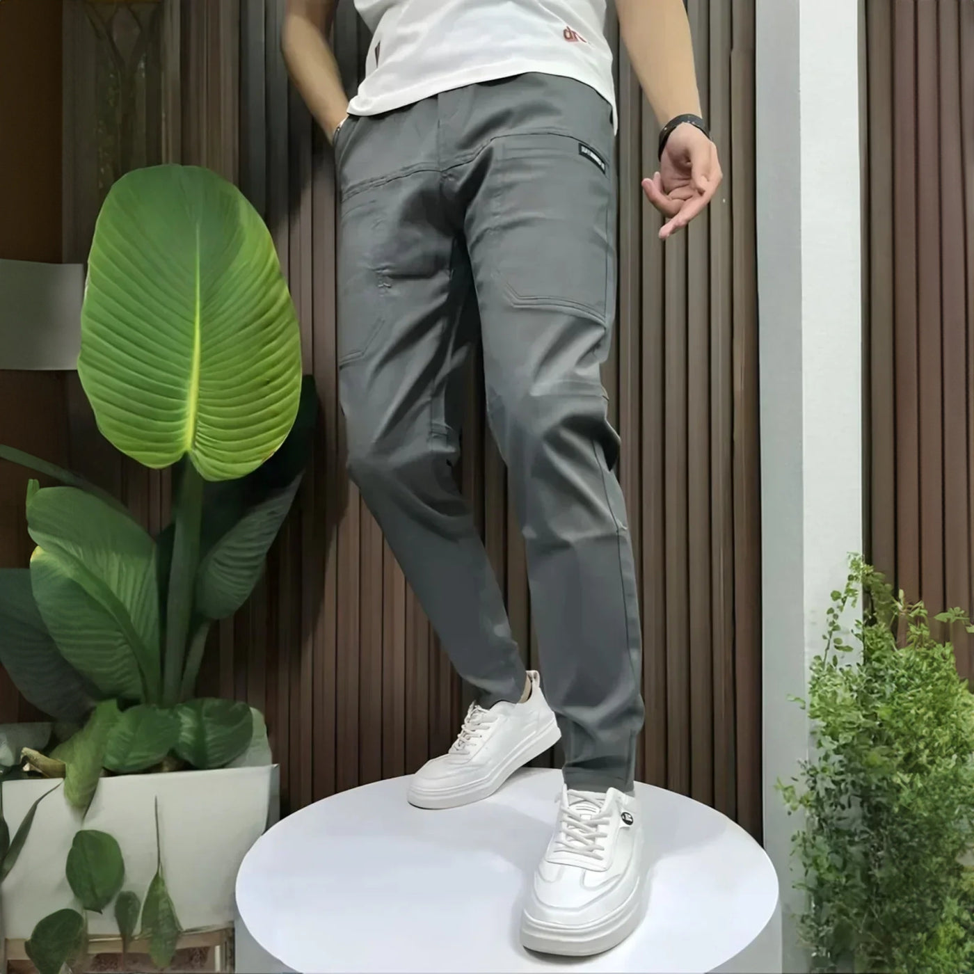 Kevin - Pantaloni Cargo Slim Fit