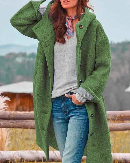 Natalia - Cappotto Lungo Oversize Morbido