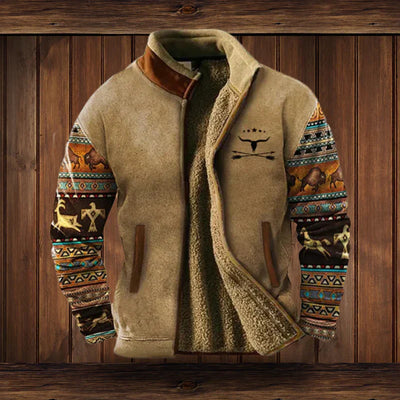 Hagen - Giacca Sherpa Rustic