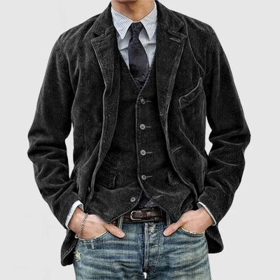 Adamo - Blazer e Gilet in Velluto a Coste