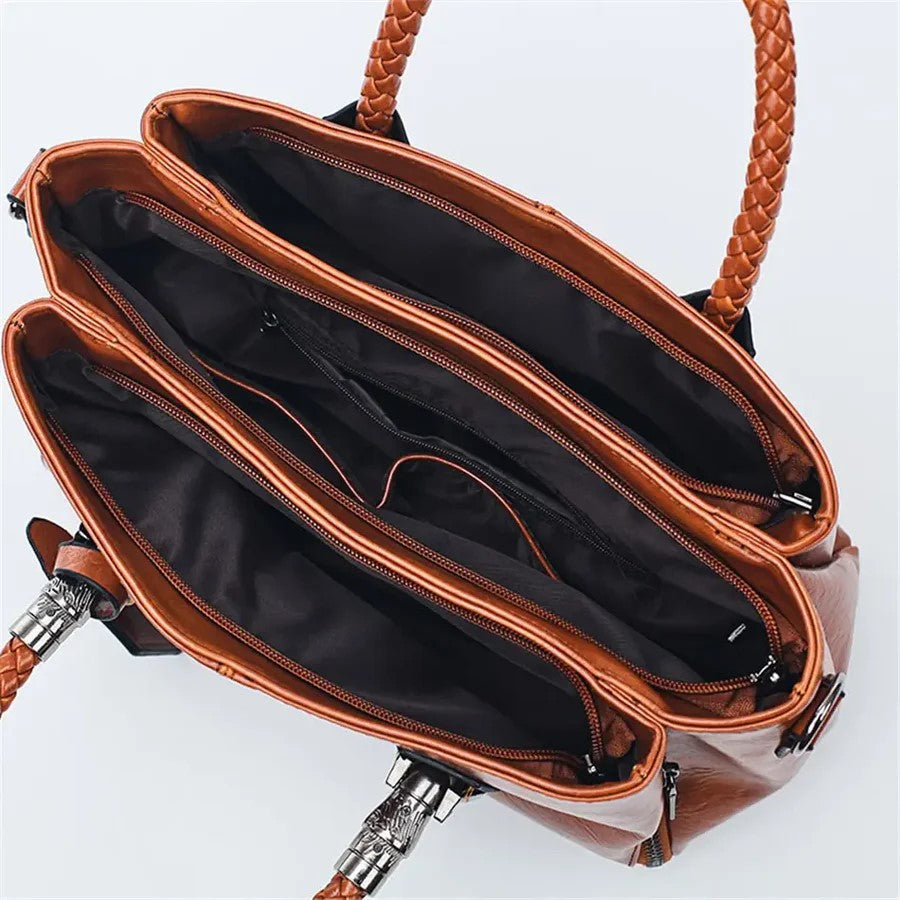 Paola - Tote Bag in Pelle Premium