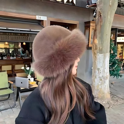 Elisabetta - Cappello in Pelliccia Sintetica