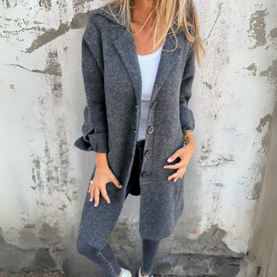 Livia - Cappotto Lungo Casual