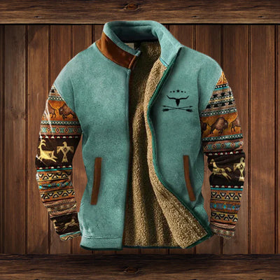 Hagen - Giacca Sherpa Rustic