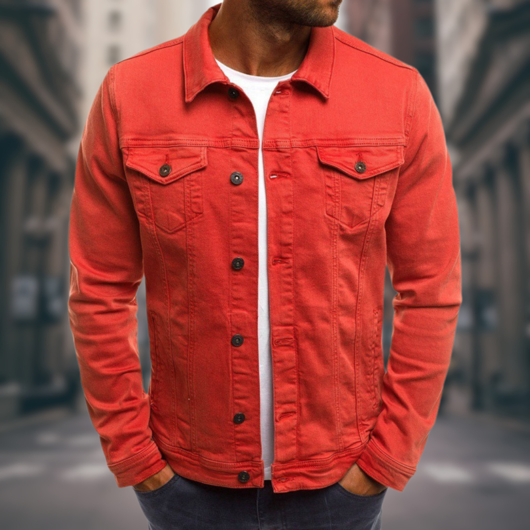 Giacomo - Giacca in Jeans Sartoriale