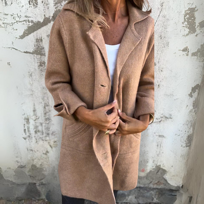 Livia - Cappotto Lungo Casual