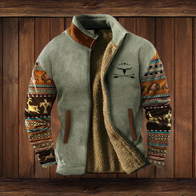 Hagen - Giacca Sherpa Rustic