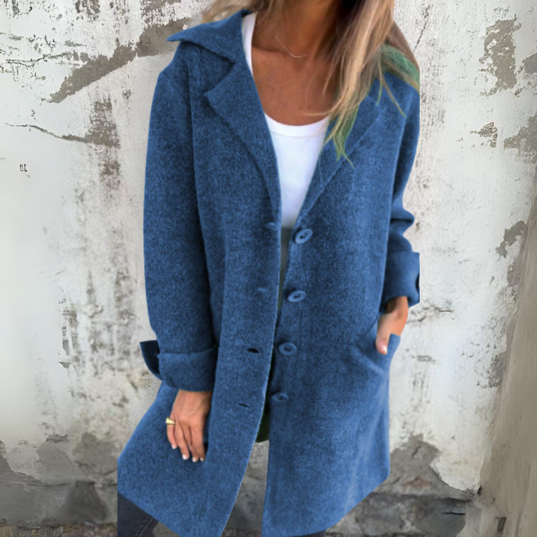 Livia - Cappotto Lungo Casual