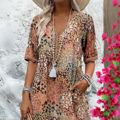 Isla - Vestito Flowy Elegante di Primavera
