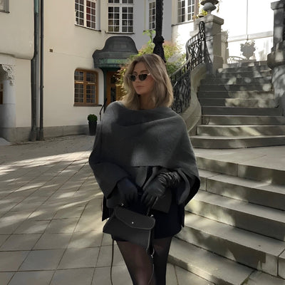 Emma - Cappotto Asimmetrico Chic