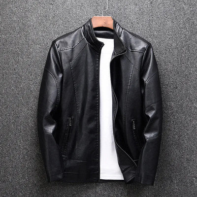 Renzo - Giacca Minimalista in Eco-Pelle