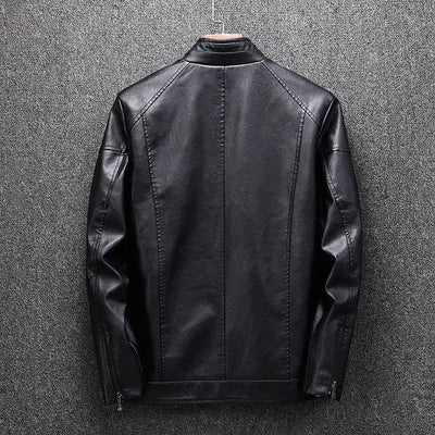 Renzo - Giacca Minimalista in Eco-Pelle