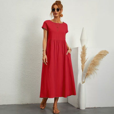 Greta - Vestito Lungo in Lino