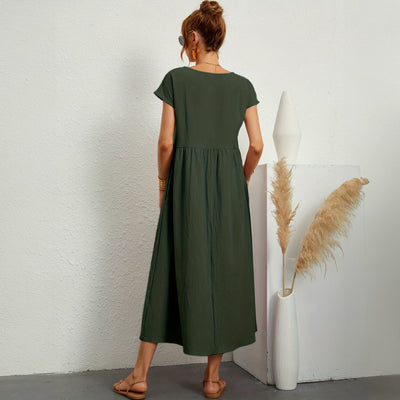 Greta - Vestito Lungo in Lino