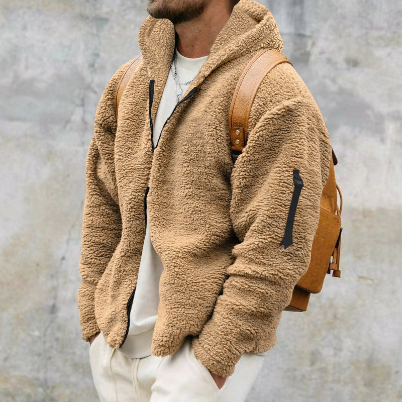 Sebastiano - Giacca in Pile con Cappuccio