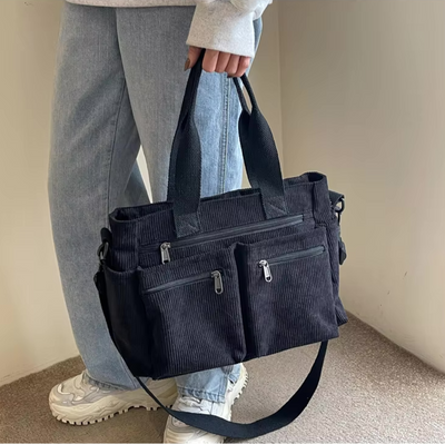 Corinna - Borsa in Velluto a Coste