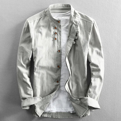Lorenzo - Camicia Elegante in Stile Giapponese