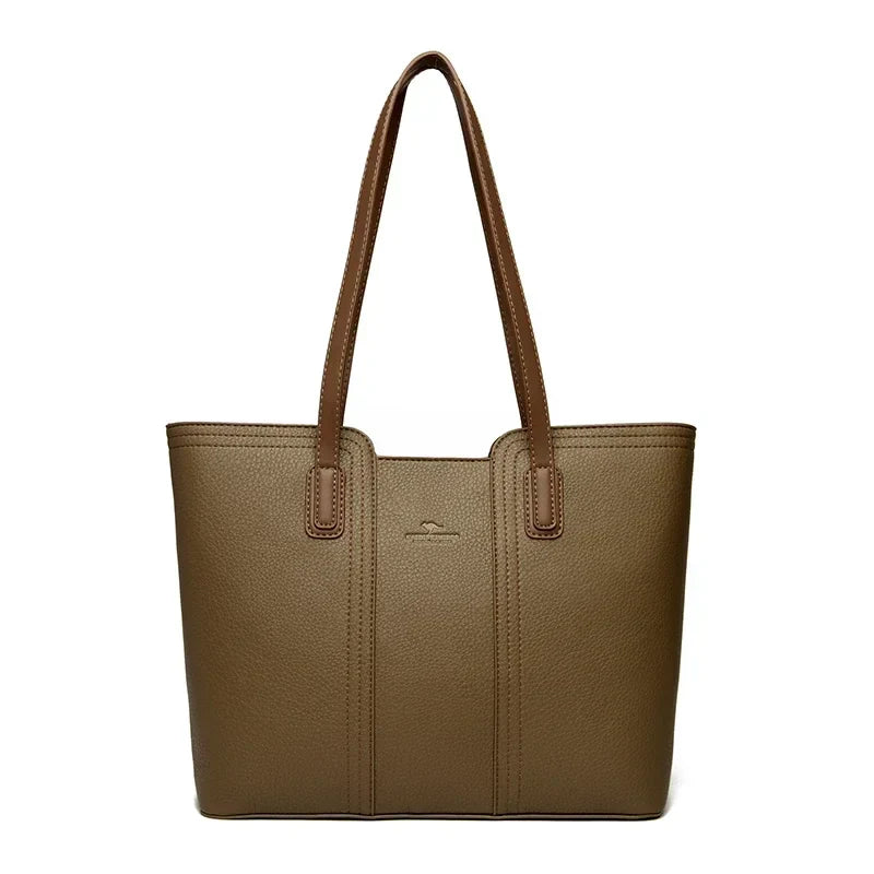 Serena - Borsa Tote Spaziosa in Pelle