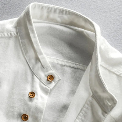 Lorenzo - Camicia Elegante in Stile Giapponese