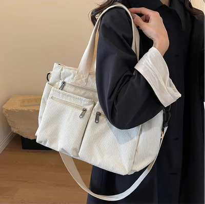 Corinna - Borsa in Velluto a Coste