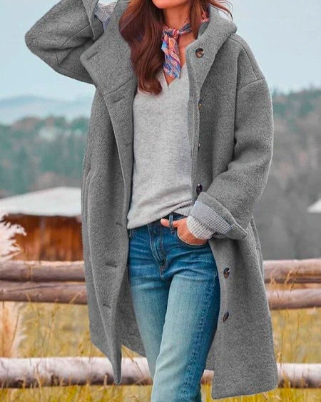 Natalia - Cappotto Lungo Oversize Morbido