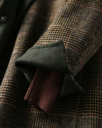 Stella - Cappotto Tartan in Pura Lana