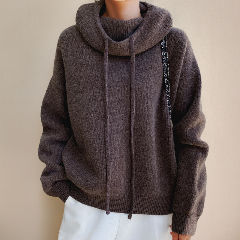Nadia -  Felpa con Cappuccio Oversize Morbida