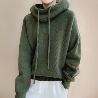 Nadia -  Felpa con Cappuccio Oversize Morbida