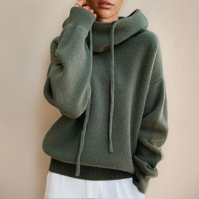 Nadia -  Felpa con Cappuccio Oversize Morbida