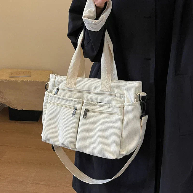 Corinna - Borsa in Velluto a Coste