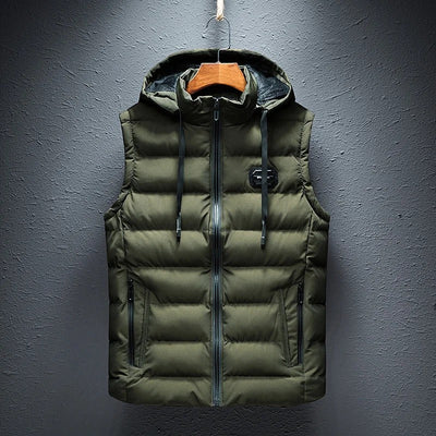 Armando | Gilet Imbottito con Cappuccio